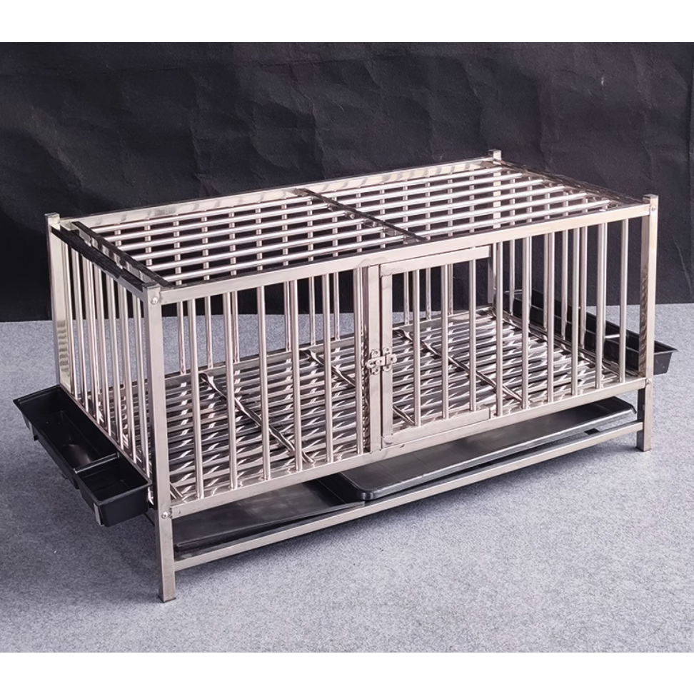 네스토라 튼튼한 닭장 스테인레스 토끼 오리 동물 미니 닭 집 정원 병아리 놀이터 메추리 거위 울타리, 1개 120,590원