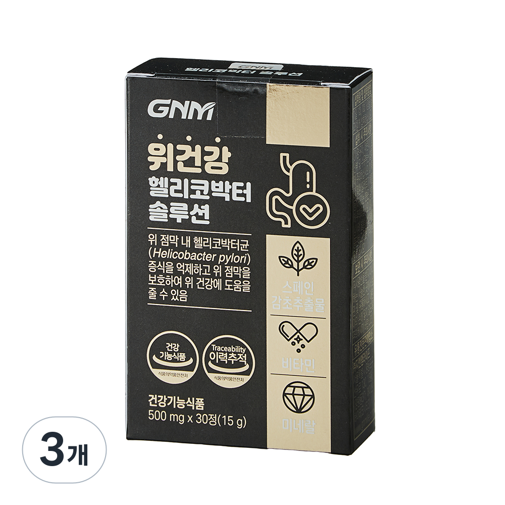 자연의품격 위건강 헬리코박터 솔루션 15g, 30정, 3개 30,900원