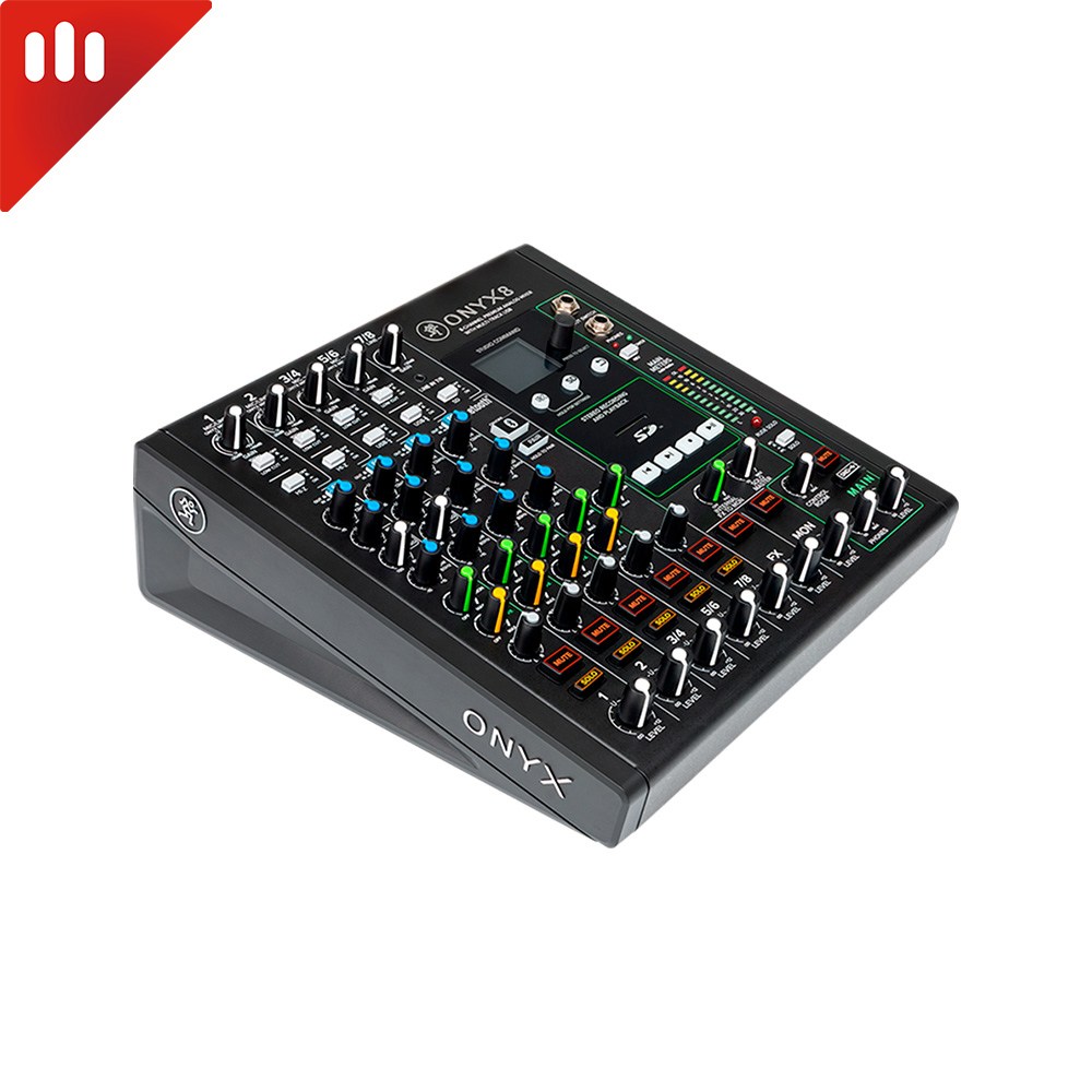 MACKIE 맥키 ONYX8 / 8채널 멀티트랙 USB 아날로그 믹서 1,090,000원