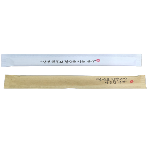 대나무젓가락 싱글 인생행복 기성포장 (1000개 1박스), 1개, 1000개 23,000원
