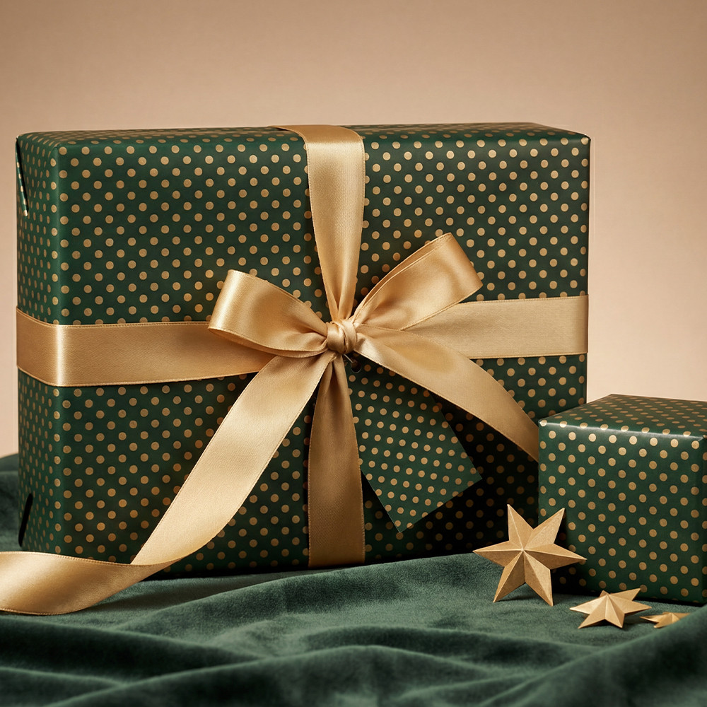 좋은기븐 트윙클양면 종이롤포장지, 카키, 1개 8,600원