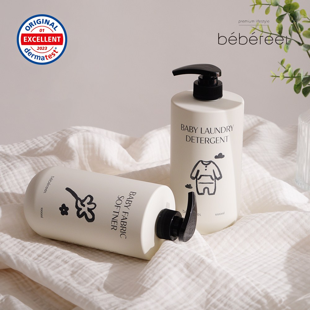 [베베르엘] 아기세제 섬유유연제 2종세트구성 출산선물 임신축하선물, 1세트, 1L 75,800원