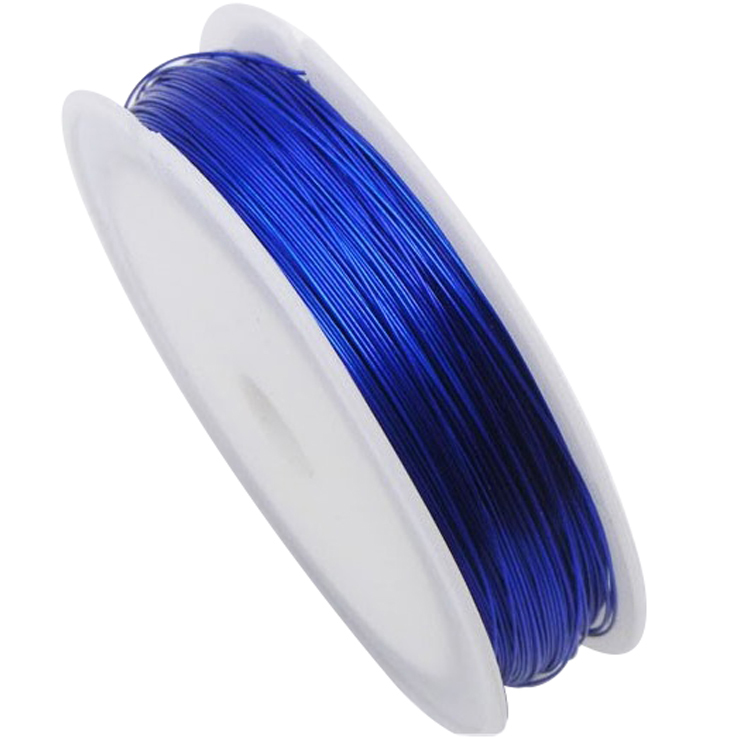 마다꾸미 컬러 공예철사 0.3mmx50m, 18 블루, 1개 9,630원