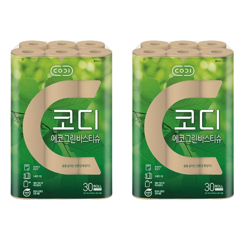 제지류 - 코디 에코그린 바스티슈 3겹 39,000원