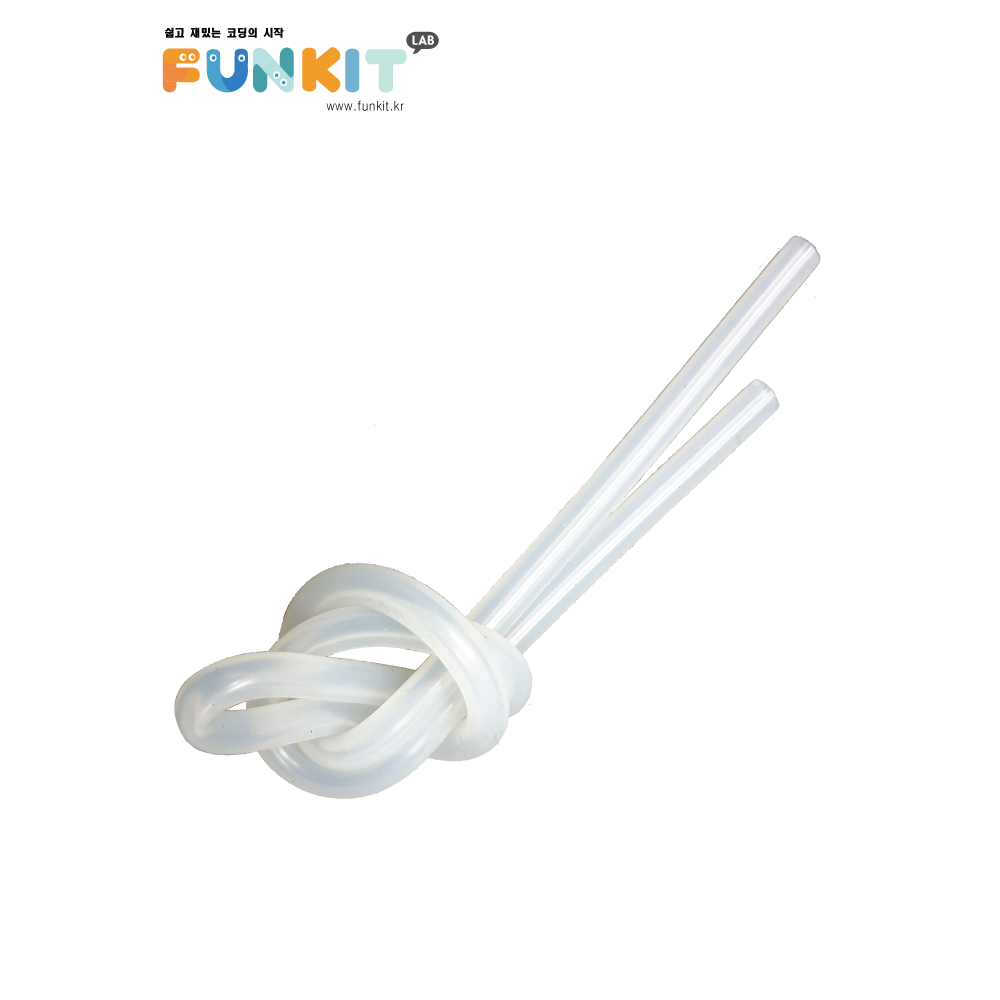 워터펌프용 에어호스 (내경 6mm, 외경 8mm, 50cm) 500원