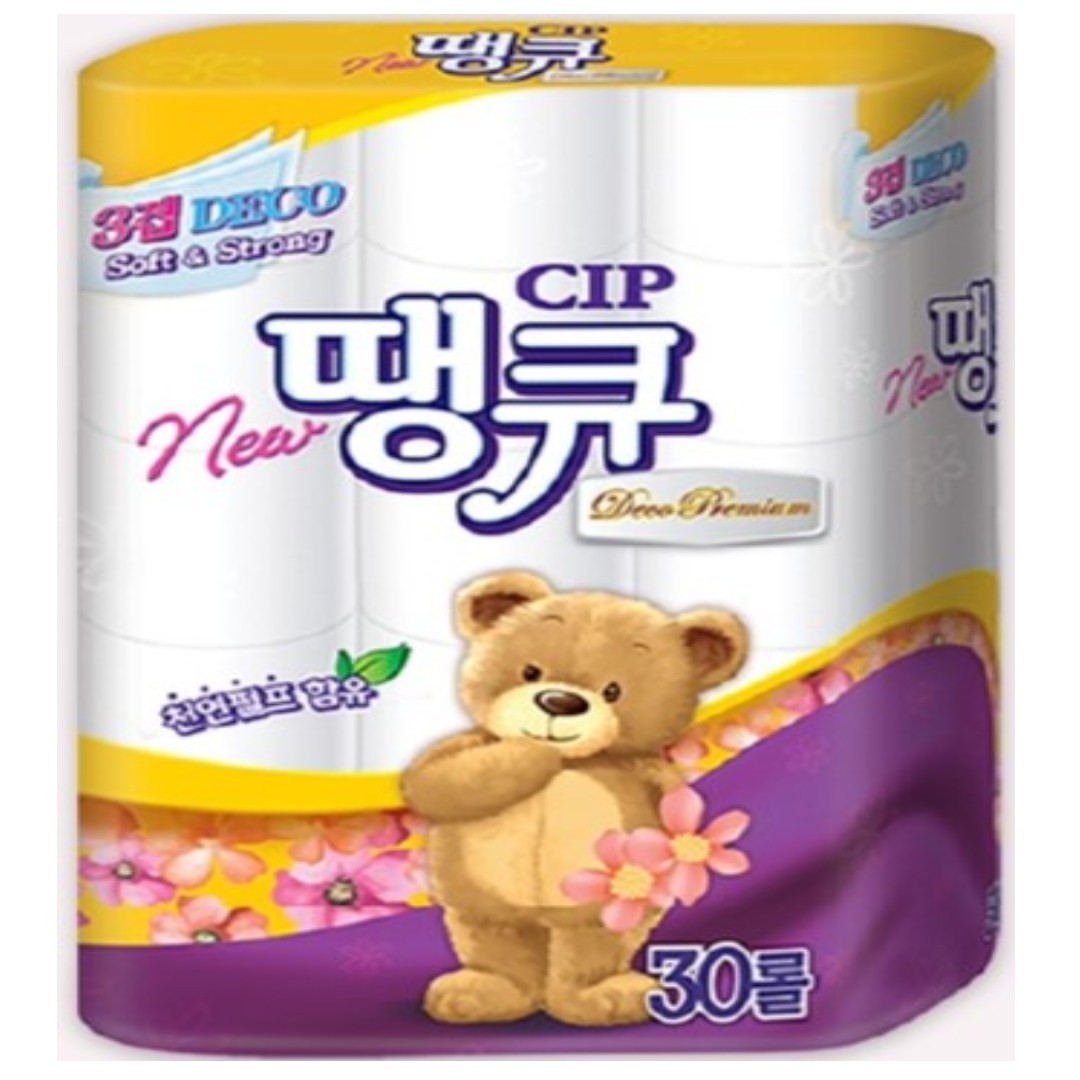 땡큐 프리미엄 3겹 30롤 휴지 화장지 20,490원