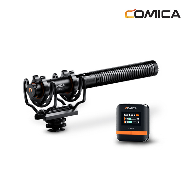 [COMICA] 코미카 VM40 지향성 샷건 무선마이크 단품 카메라 스마트폰 겸용 352,000원