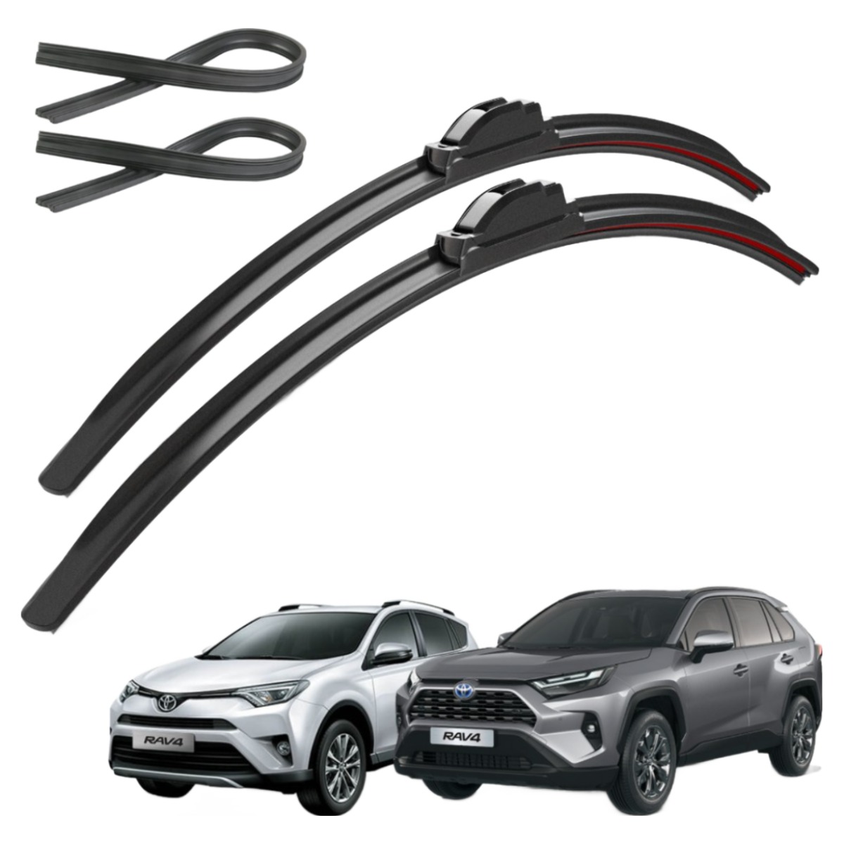 파이널 하이브리드 와이퍼 리필고무 패키지 4P, 도요타라브45세대XA50(19-현재) 25,800원