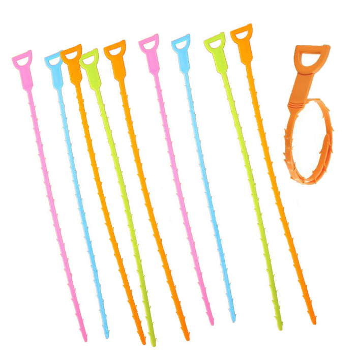 본라이프 10세트 이물질제거갈고리 이물질제거기 세면대뚫어뻥 머리카락제거기 배수관 하수구 머리카락 이물질 제거 스틱 가시 스틱 지그재그후크 스틱 배수관청소기 하수구청소기 7,780원