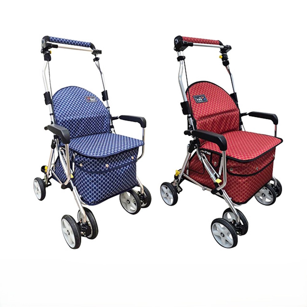 국산 가벼운 노인유모차 보행용 높이조절 의자겸용 실버카 아라 할머니보행기 신상 보행보조기 어르신유모차 보행차 장기요양등급 복지용구 308,000원