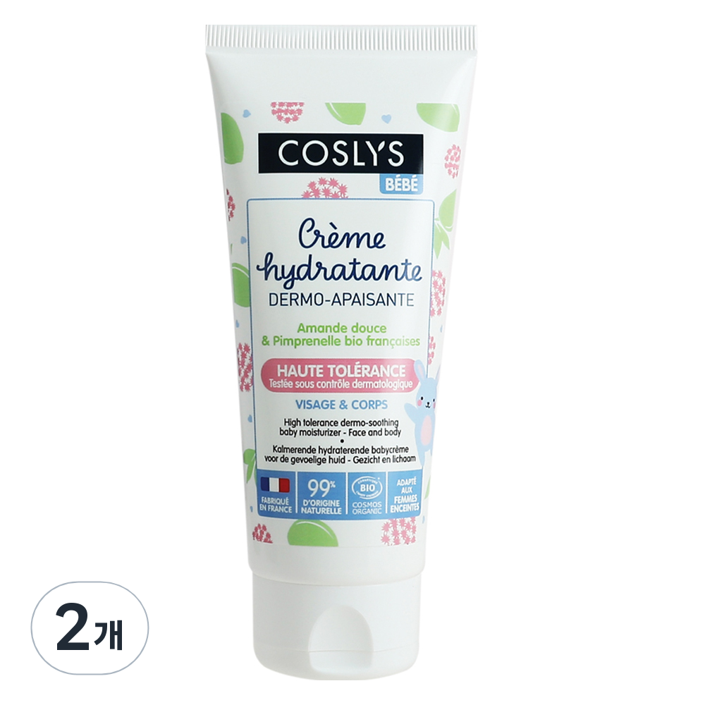 코슬리스 유아용 페이스 앤 바디로션, 2개, 75ml 41,600원