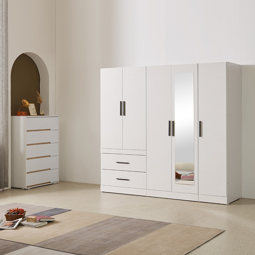 해해동동 그릿 (DP경면)LPM(EO) 2030거울옷장세트 (810 2서랍옷장+810 옷장+410 반문옷장) 거울선택 459,000원