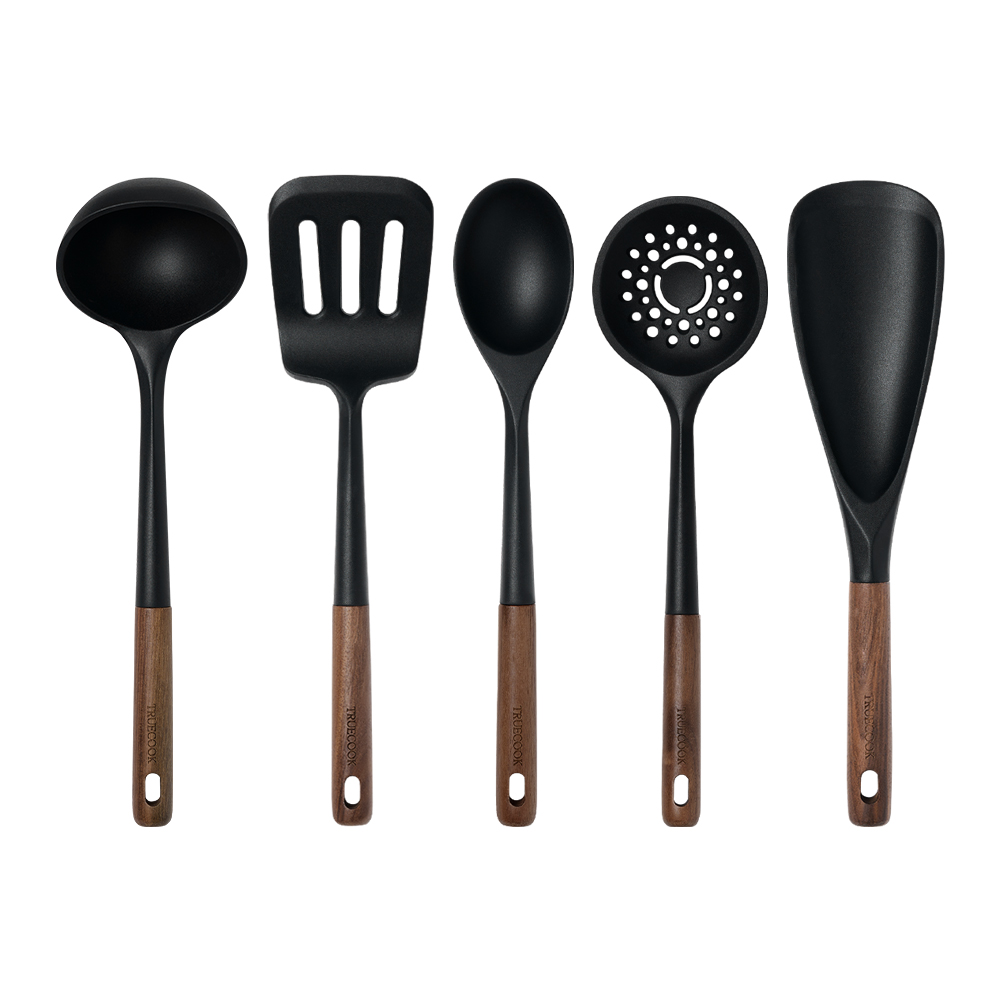 트루쿡 북미산 월넛 실리콘 조리도구 5종 세트 53,100원