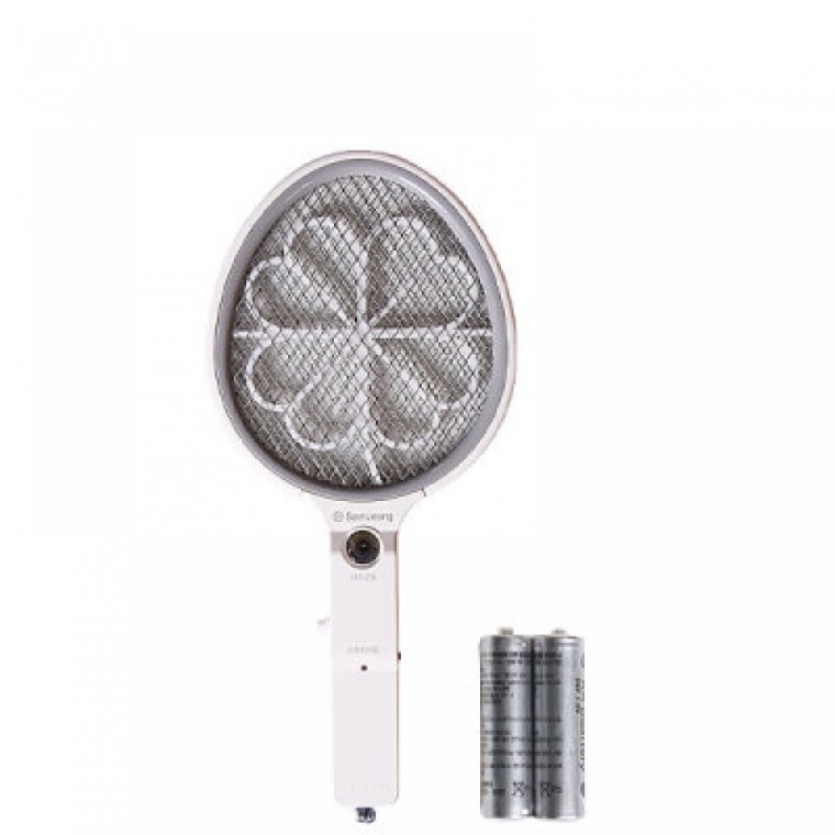 삼정 휴대용 야광 해충킬러 No.415763 190x480mm 화이트 전자 모기채 파리채 10,920원