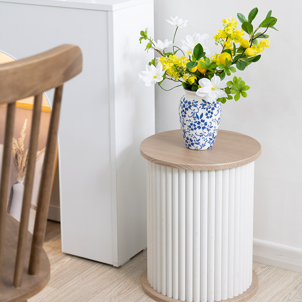 상큼한 레몬 유채꽃 조화 화병 set 38cm (DIY) 인테리어 꽃 모형 장식 94,020원