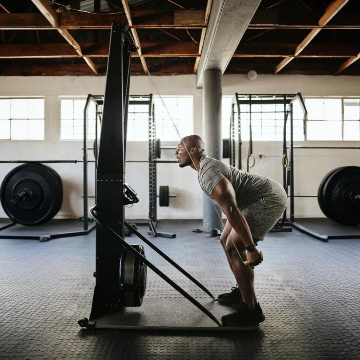 RESPECT 스키에르그 스키 머신 크로스핏 헬스장 유산소 운동기구 타이탄테크 550,000원