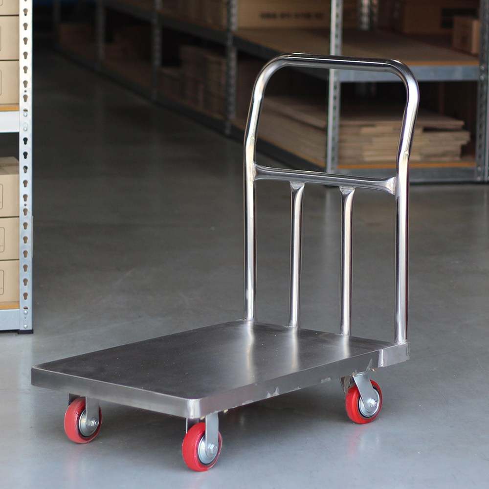 리빙위키 스텐대차/스텐레스 이동식카트 수레 엘카 핸드카 350,000원