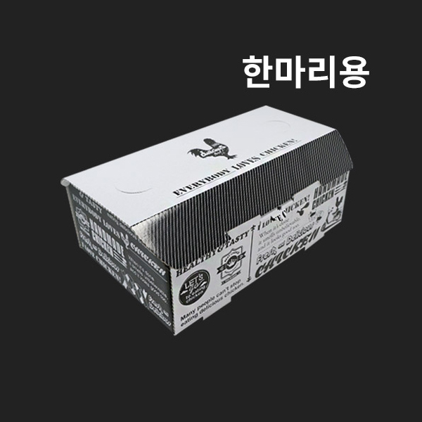 [박스] 한마리 일반 합지 치킨박스, 100개 35,020원