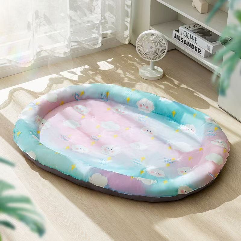 HULULU 반려동물 고양이 강아지 구름 아이스 쿨링 방석 여름 쿨매트, 1개 32,800원