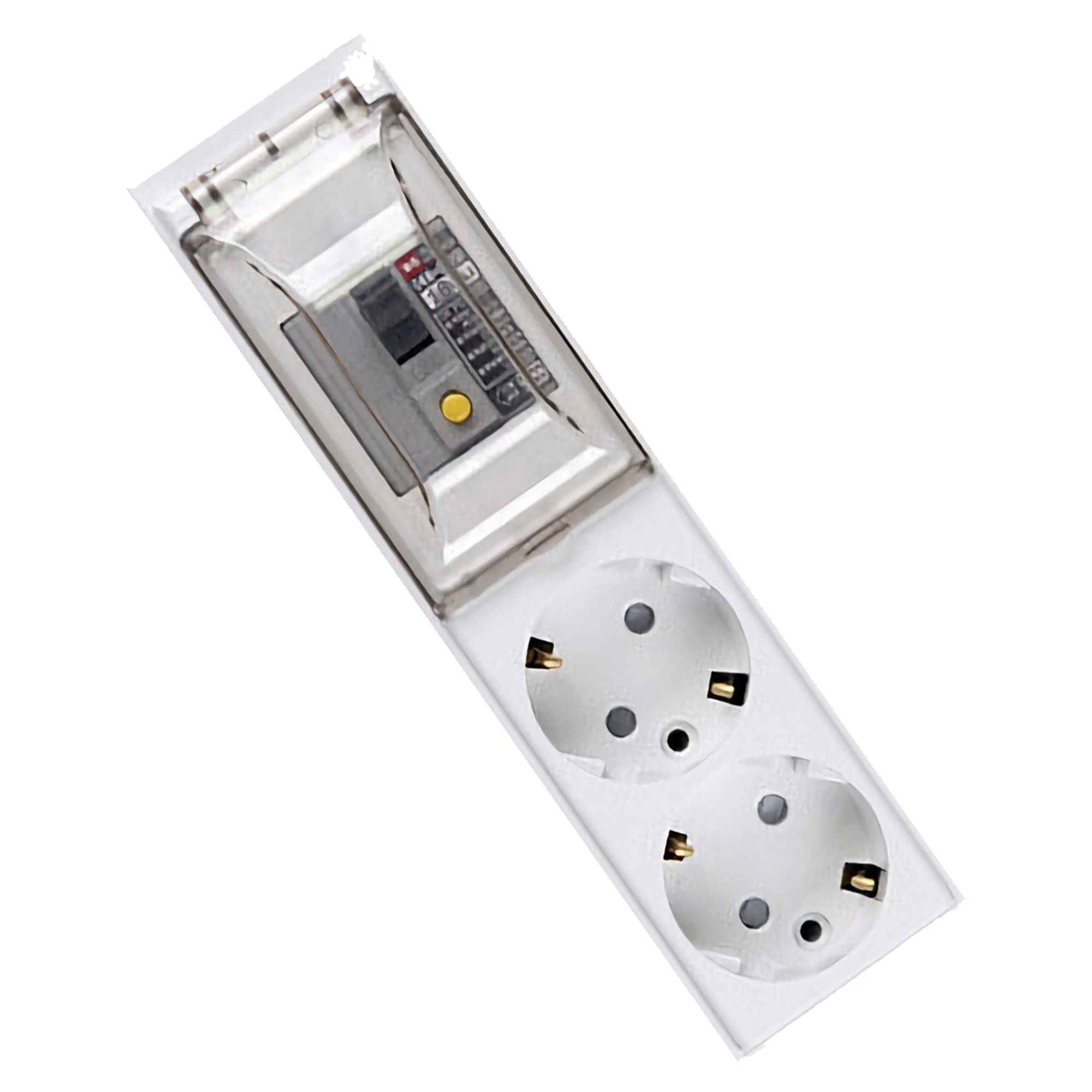 이어지다 고용량 누전차단 멀티탭 전선형 2구 OSN223, 1.5m, 화이트, 1개 16,900원