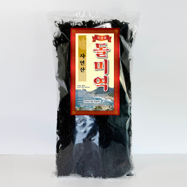 청정바다에서 온 완도산 1등급 대용량 업소용 돌미역 [원산지:국산(전라남도 완도군)], 1개, 1kg 18,490원