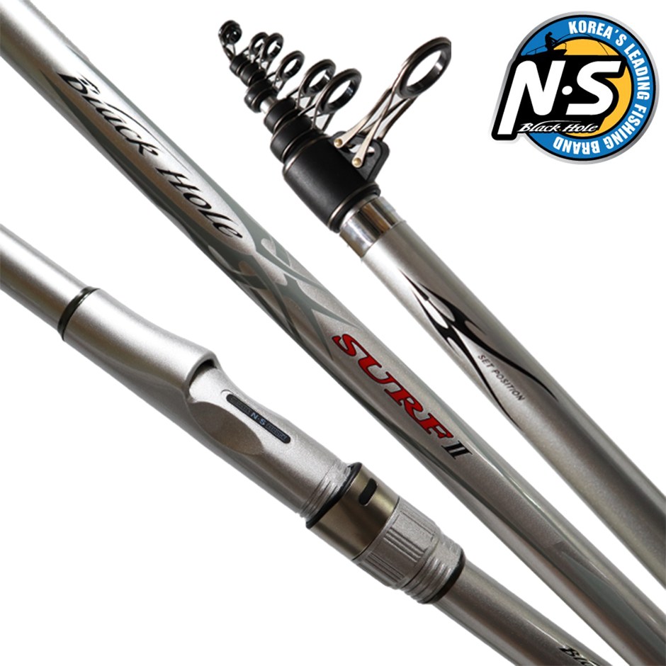 엔에스 블랙홀 서프2 민물 바다 원투 낚시대 NS, 현재가 76,500원