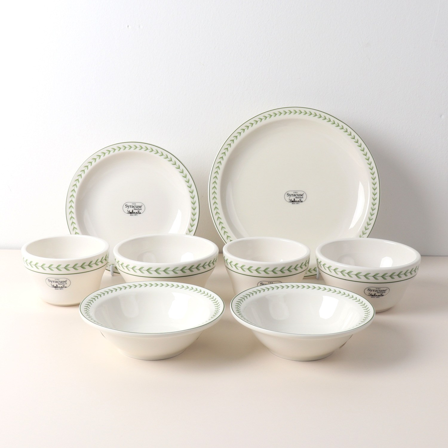 시라쿠스 뉴욕 가든 2인 그릇세트, 1세트, 8p, 포레스트그린 90,900원