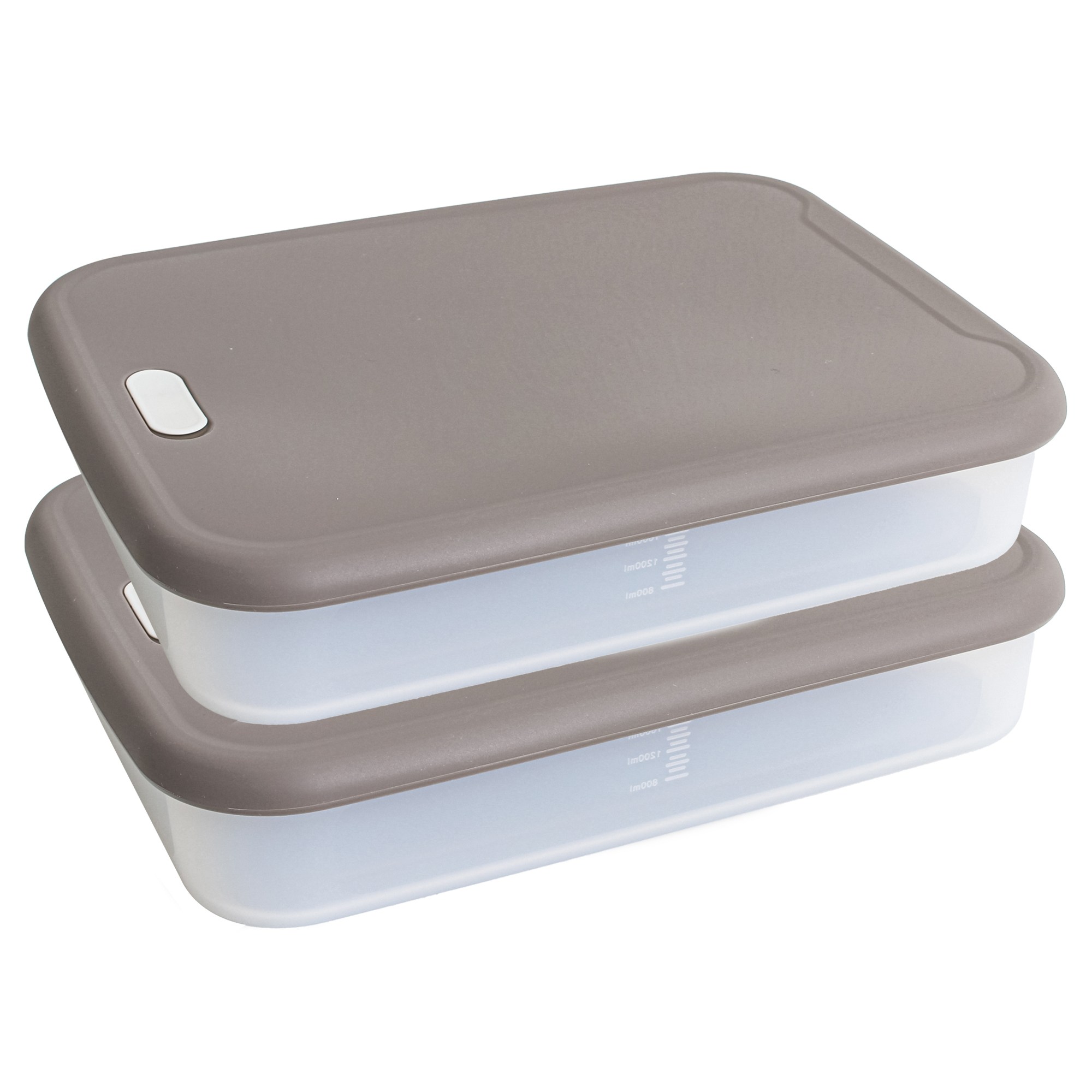 실리샵 국산 플래티넘 실리콘 냉동용기, 냉동 2000ml 모카그레이, 2개 29,900원