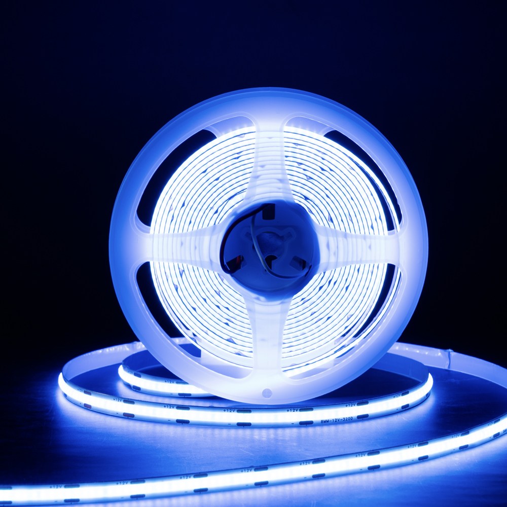 LED바 COB 줄조명 스트립 라이트 12V 5M 하늘색 디밍 간접조명 라인바 간접등 19,800원