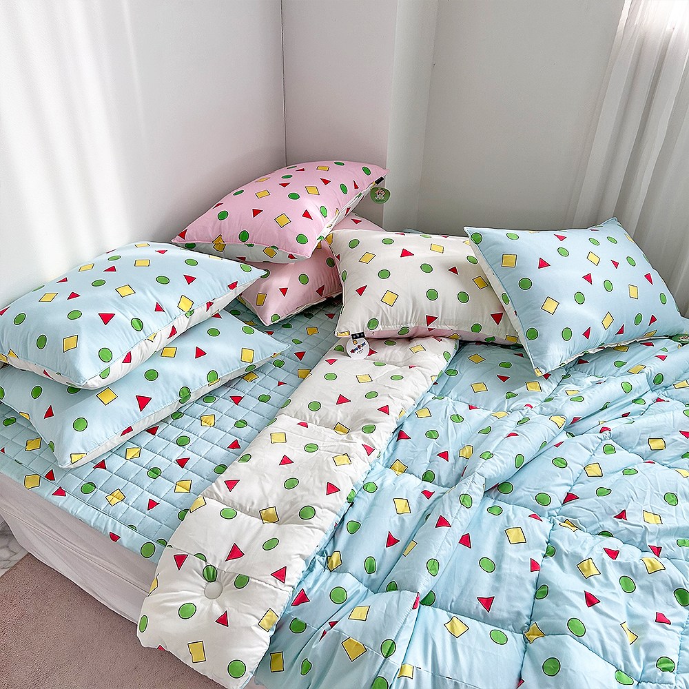 짱구이불 먼지없는 알러지케어이불 슈퍼싱글 퀸 차렵이불 세트구성 가능 99,700원