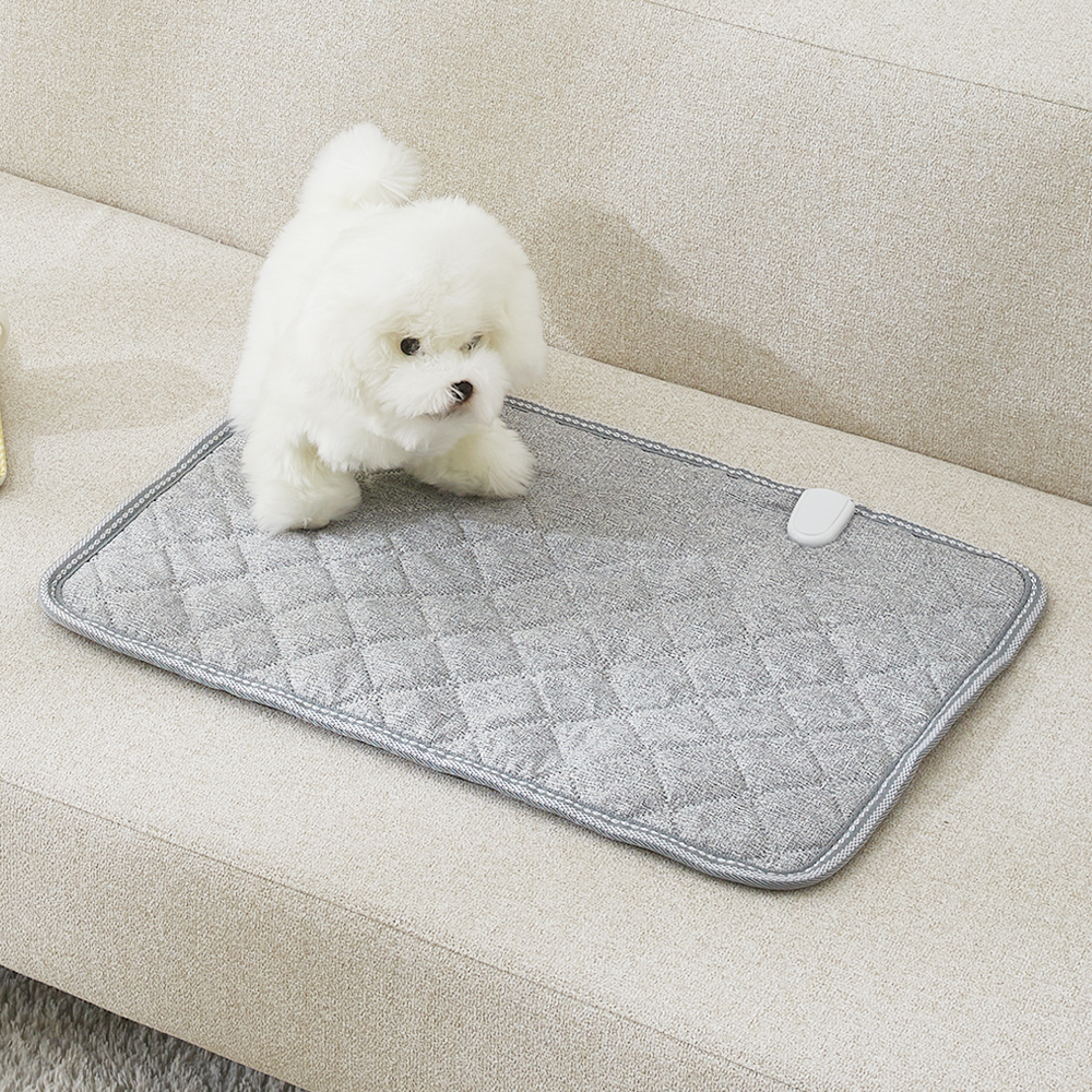 눕자 강아지 고양이 카본 탄소 전기방석 HN-1002, 라이트그레이, 중형(40 x 60 cm) 29,860원