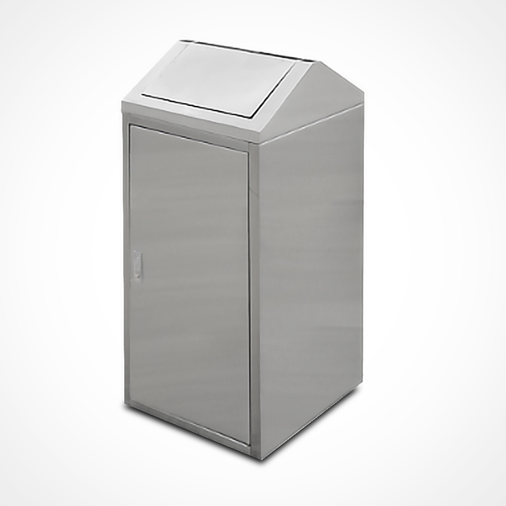 스텐 사각 세모뱅 휴지통 사무실 관공서 쓰레기통, 스테인리스 389,700원