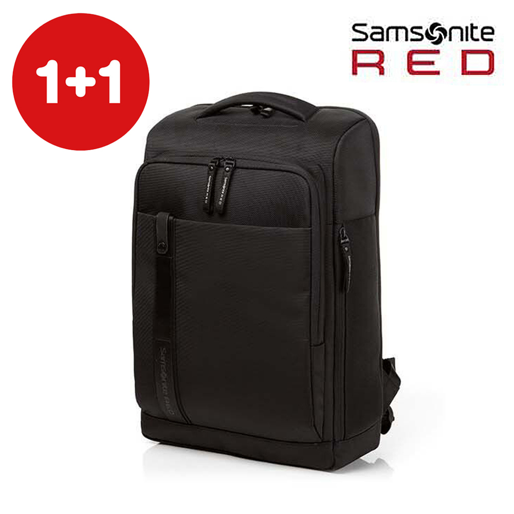 샘소나이트 백팩 직장인 서류 노트북 가방 대학생 슬림 정장 남성 회사원 블랙1+1 473,880원