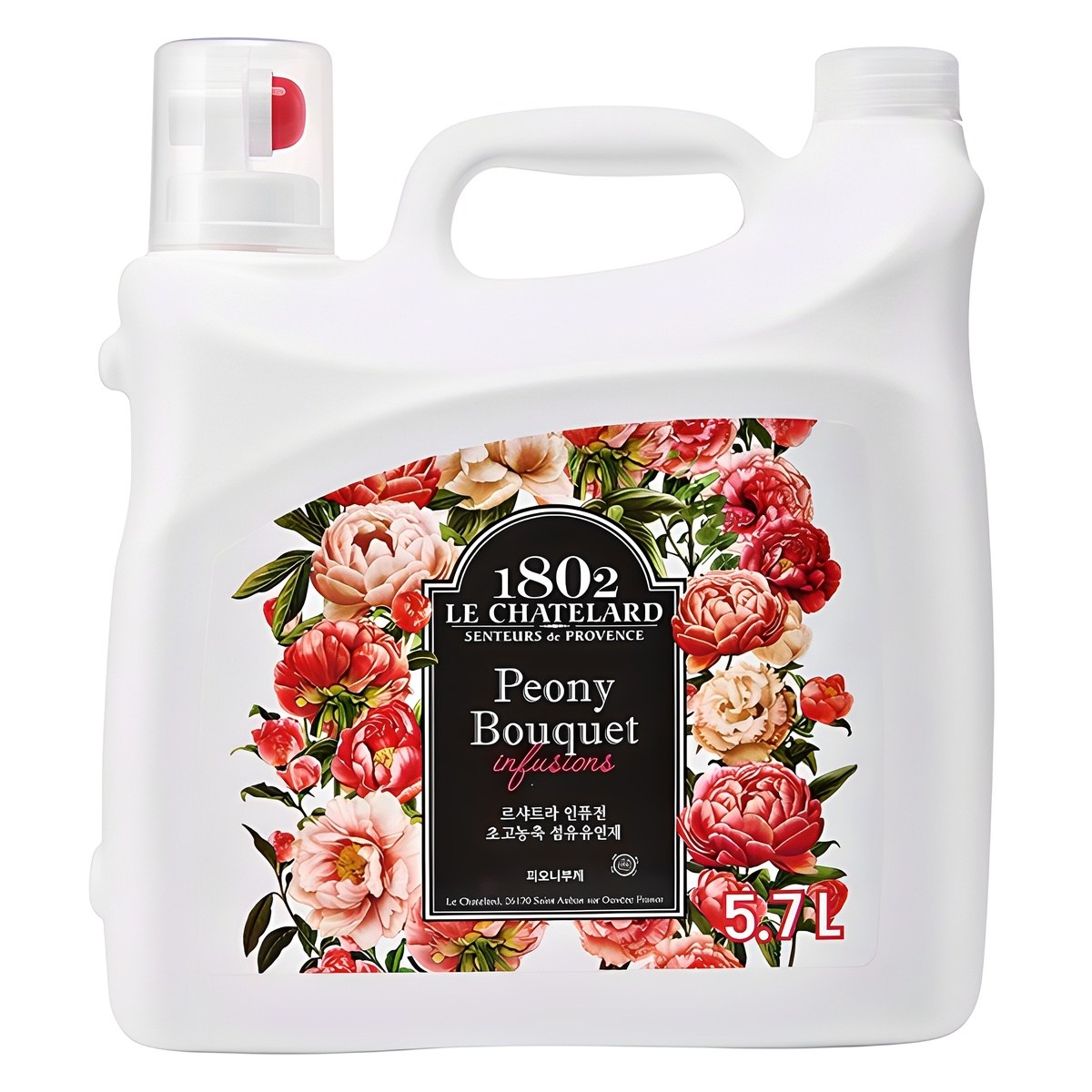 르샤트라1802 인퓨전 섬유유연제 피오니부케 본품, 5.7L, 1개입, 1개 13,320원