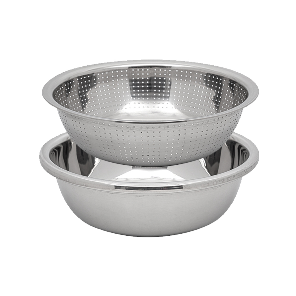 엘투리버스 스텐 믹싱볼 타공채반 2종 세트 LRC-4039, 믹싱볼 40cm+채반 39cm, 1개 17,500원