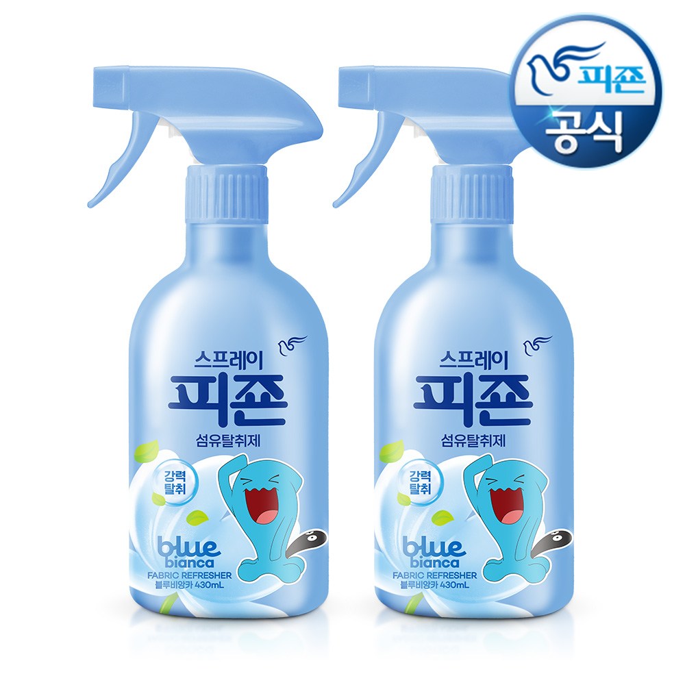피죤 스프레이 섬유탈취제 옐로미모사 1 + 블루비앙카 1 11,800원