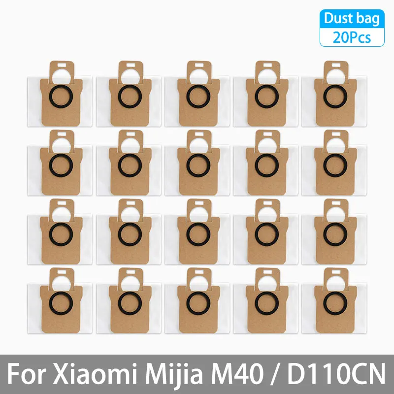 XIAOMI MIJIA M40 D110CN OMNI 무한 로봇  메인 사이드 브러시 Hepa 필터  천 먼지 봉투 액세서리 22,400원