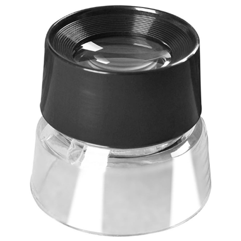 휴대용 루페 고배율 10배 돋보기 위조 지폐 섬유 확대 학교 학생 학습 기자재 교구 관찰용 검수용 2,500원