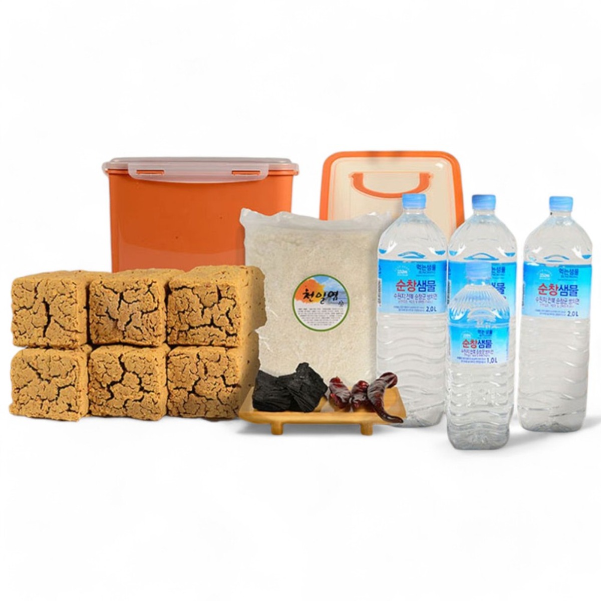 국산 순창메주 6덩어리 국산된장 간장만들기 풀세트, 1세트, 3.8kg 85,900원