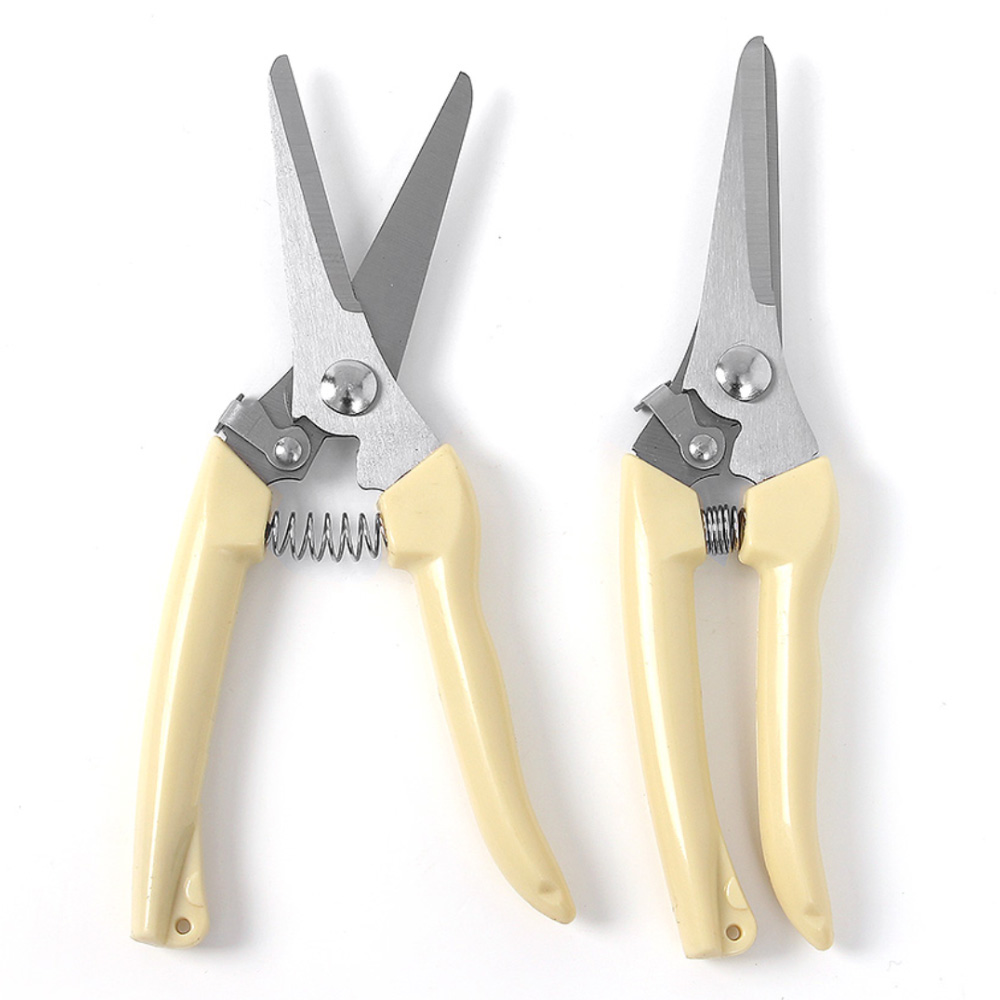 가드닝 전정 전지가위 직선 베이지 7,000원