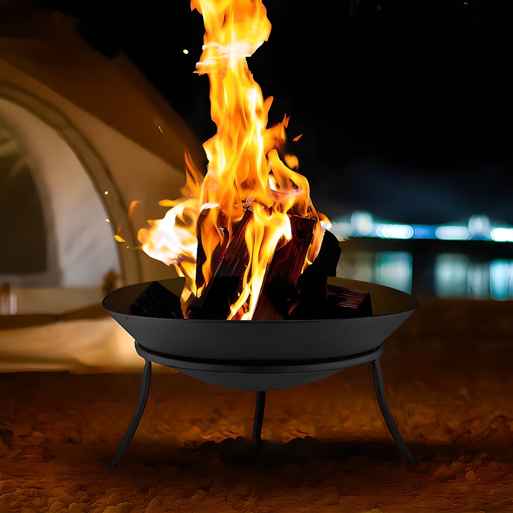 레토 불멍 감성 캠핑 화로대, 1개 25,500원