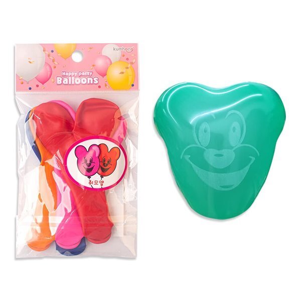 금홍팬시 생쥐모양혼합풍선(4개입) 파티 물풍선 2,700원
