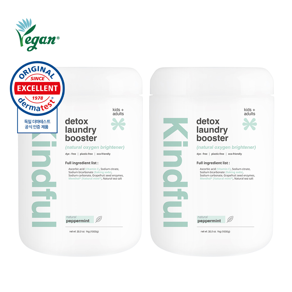 카인드풀 디톡스 런드리 부스터 천연 산소표백제, 냄새/얼룩/황변 제거 53,100원