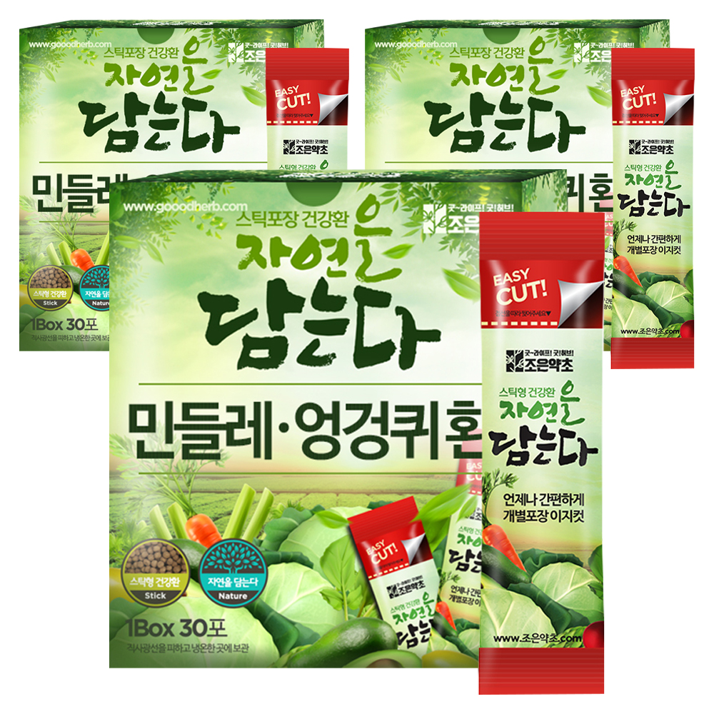 조은약초 민들레 엉겅퀴환 스틱, 3개, 90g 24,860원