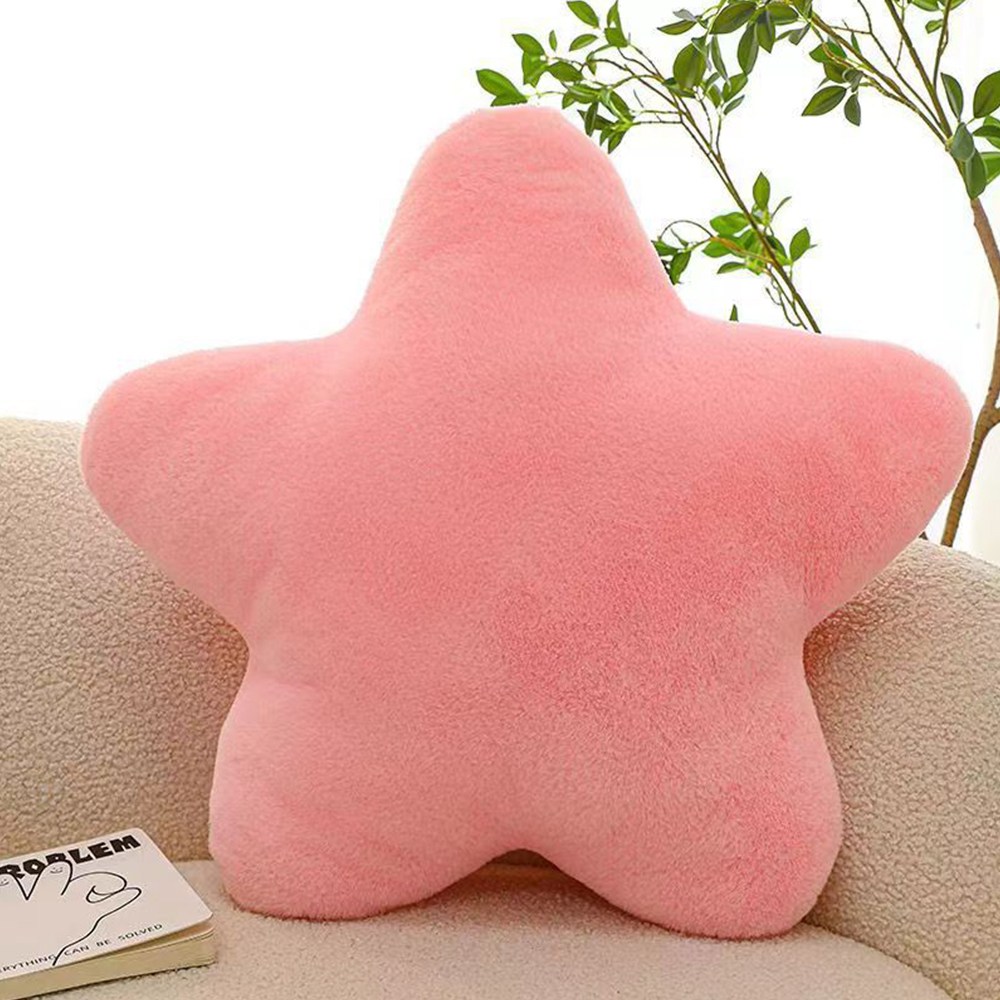 하우쏠 스타 소파쿠션 등 허리 쿠션 베개 솜 포함, 핑크 9,900원