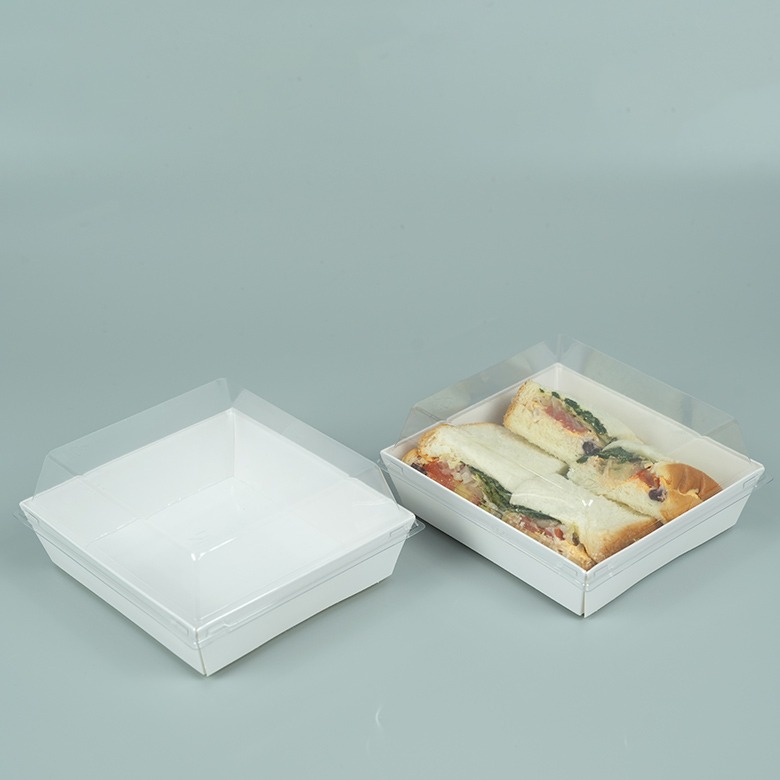 천운패키지 샌드위치 정사각, 화이트, 50개 13,500원