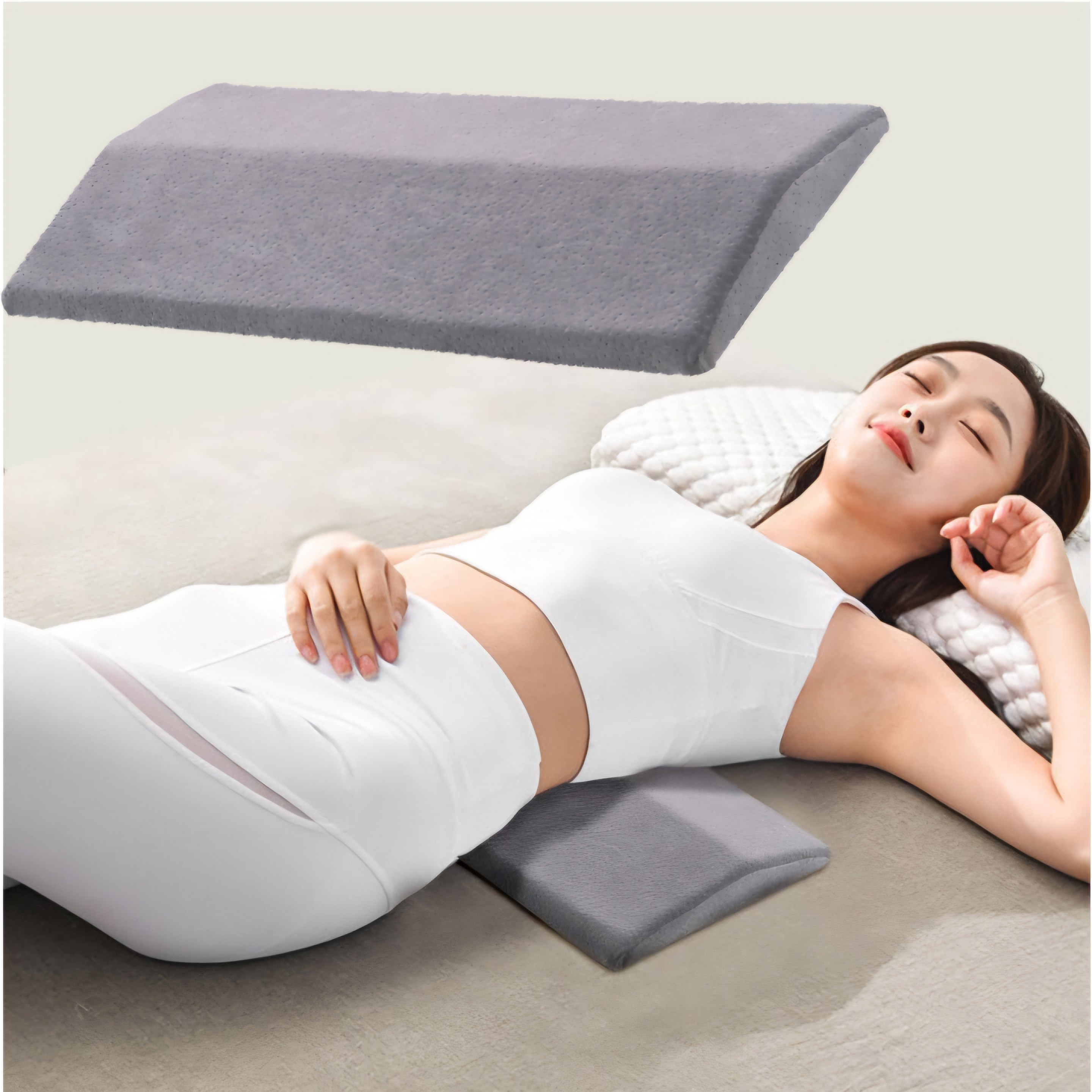 Sgirl 편안한 메모리폼 허리베개 다용도 디스크 기능성 허리쿠션 13,900원