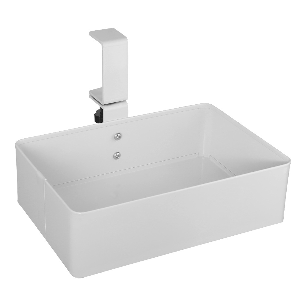 에브리센스 책상 무타공 철제 숨김회전형 수납함 깔끔정리, 1개, 화이트 29,000원