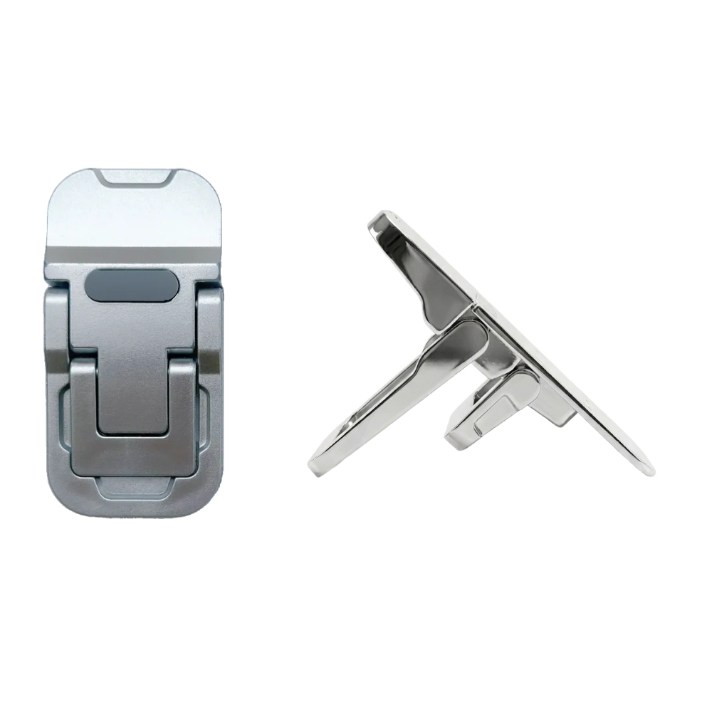 베리버터 부착형 노트북 킥플립 스탠드 거치대 2단 각도조절, 2개, 실버 6,090원