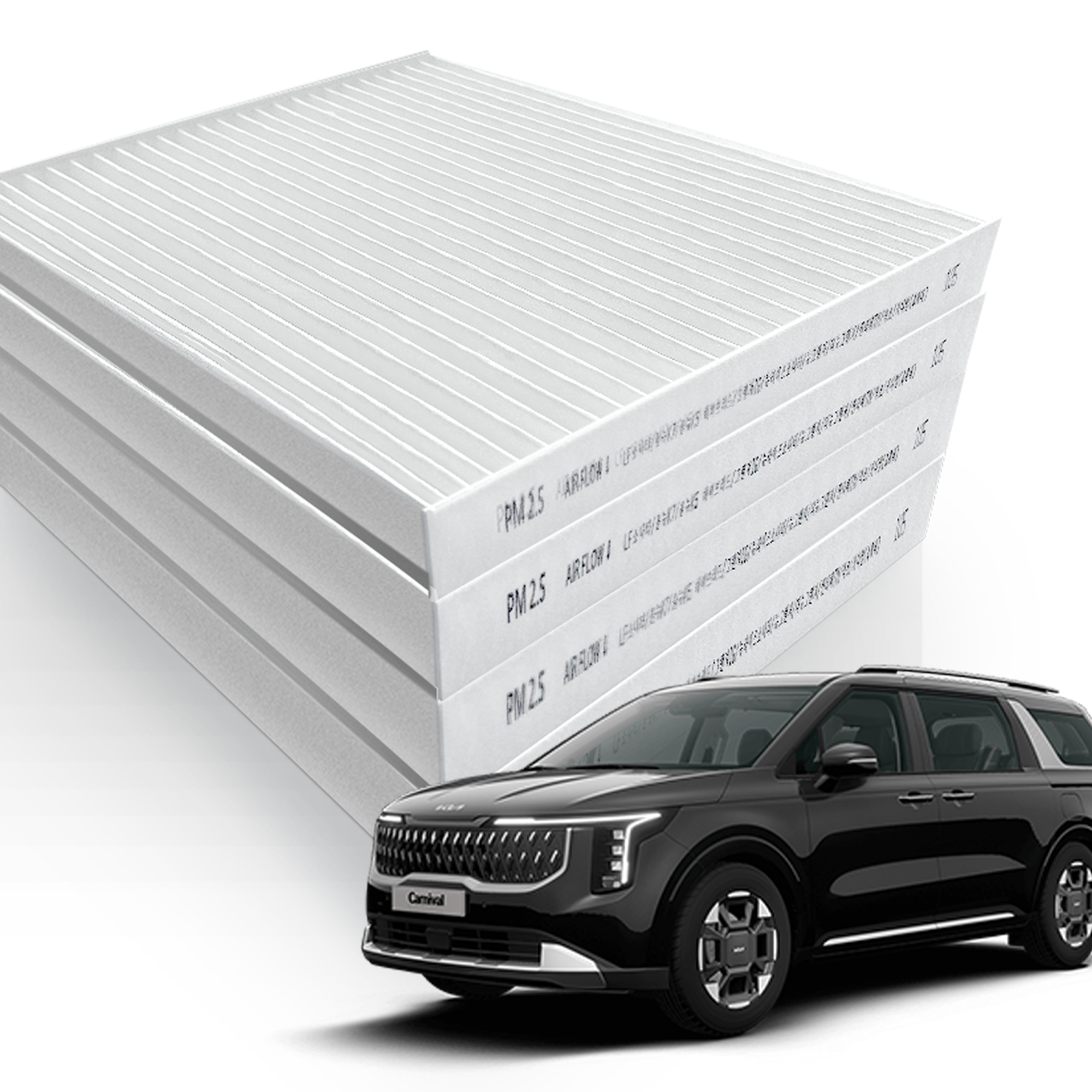 다보니 PM 2.5 초미세먼지 차단 카니발 에어컨필터 11,900원